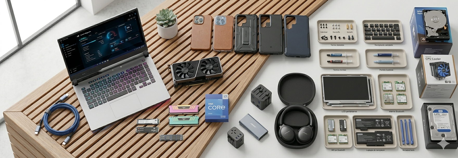 REPUESTOS Y ACCESORIOS DE COMPUTACIÓN