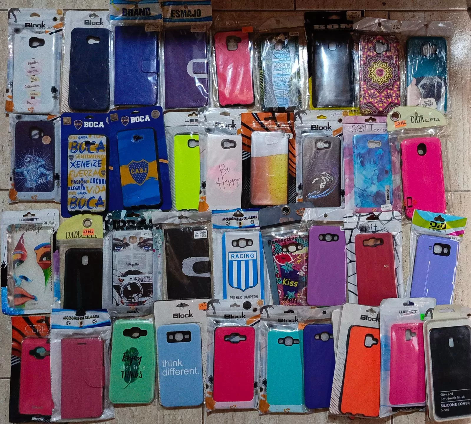 Pack de Fundas Samsung Varios modelos 39 Un.