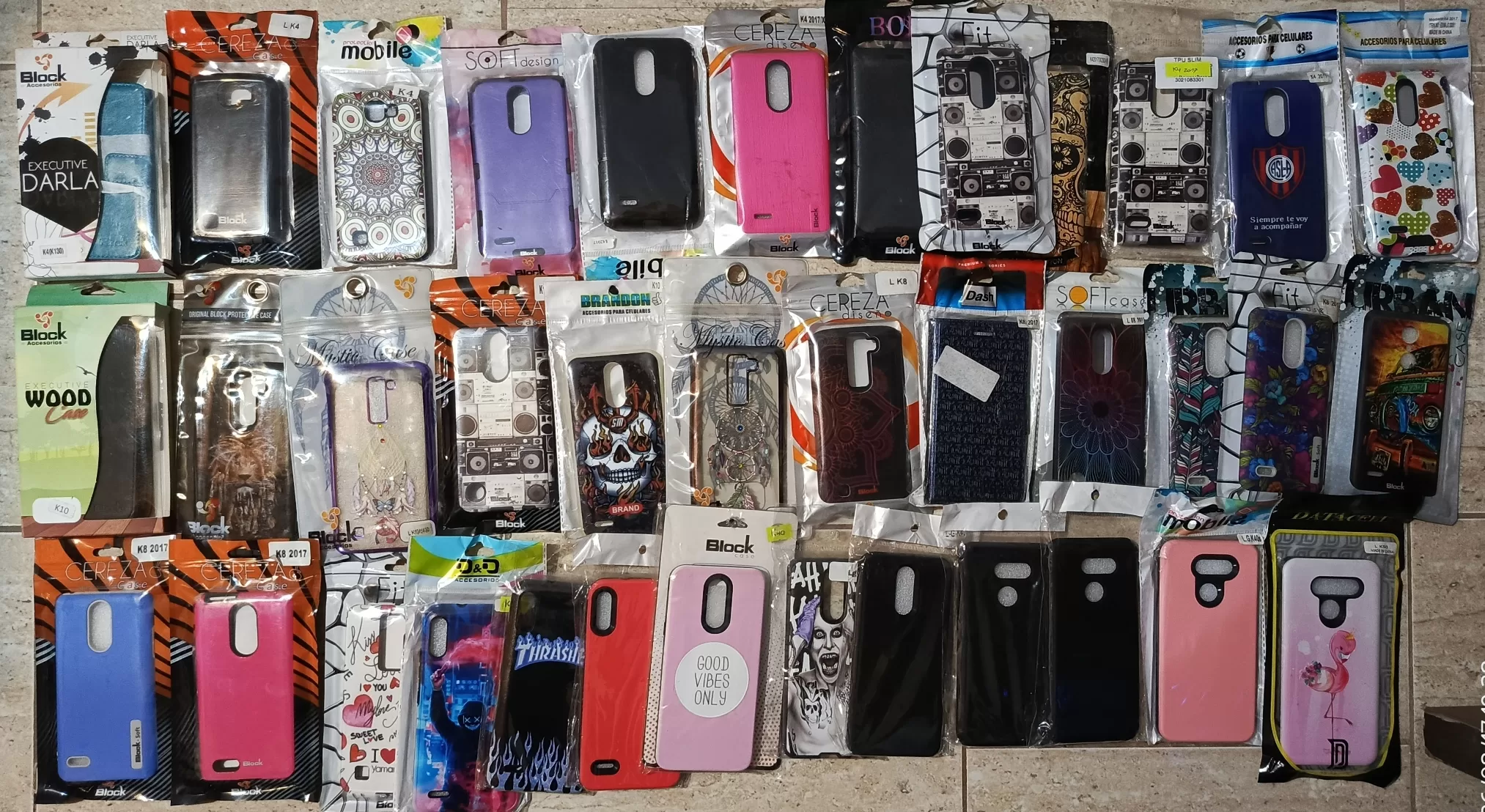 Pack de Fundas LG Varios modelos 37 Un.