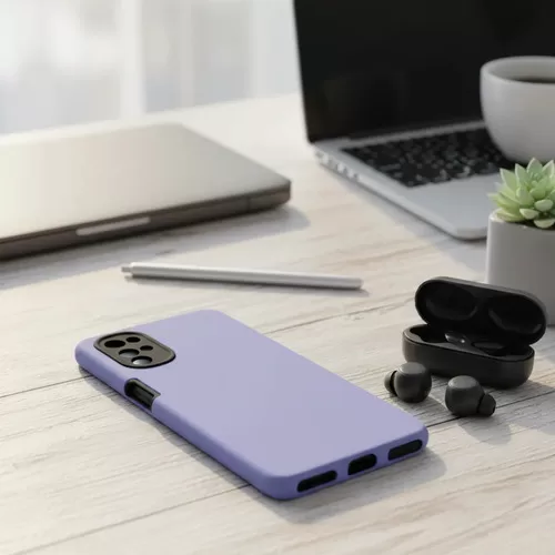 Funda Genérica Reforzada Moto G22 Color Lavanda