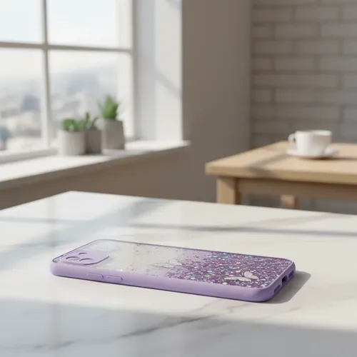 Funda Mariposa Brillo Samsung A03