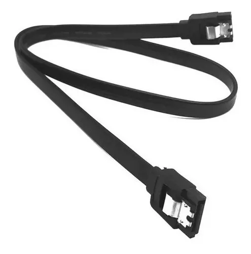 Cable Sata 3 6gb/s PC con Traba Metálica x 2 Un.