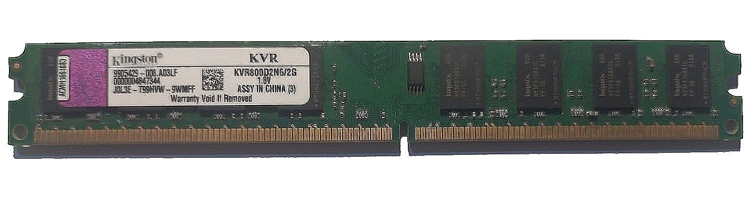 Memoria DDR2 Kingston KVV800D2N6/2G 2GIGA