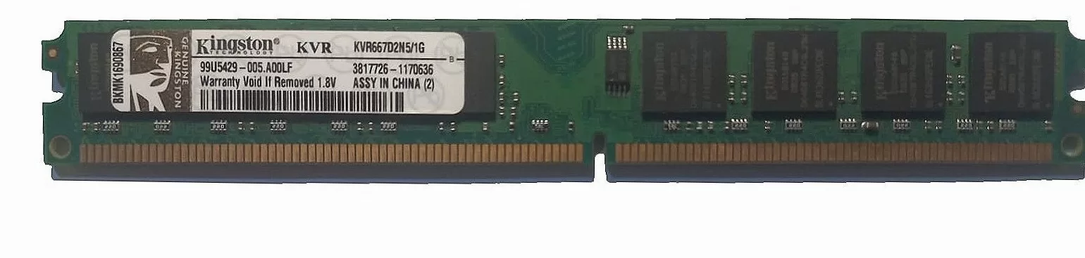 Memoria DDR2 Kingston KVR667D2N5/1G 1GIGA