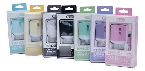 Cargador Turbo 3.0 Usb + Tipo C Rapido 5.1 A Celular Tablet