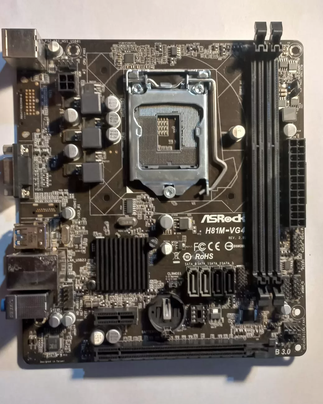 Placa Madre Computadora Amd Asrock Repuesto H81M-vg4 No Funciona