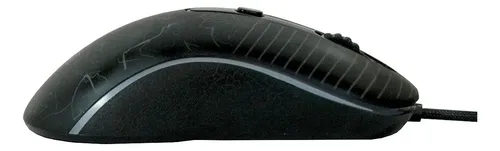 Mouse Gamer Óptico Ds Inari Rgb 3200dpi 6 Botones Usb Para Pc Y Ps4 Negro