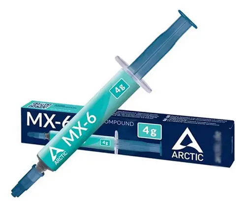 Pasta Térmica Arctic Mx-6 4gr Rendimiento Extremo !