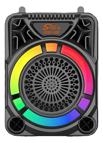 Parlante Sing-e Bluetooth Potente Recargable C/microfono