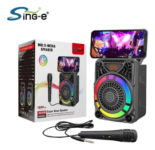 Parlante Sing-e Bluetooth Potente Recargable C/microfono
