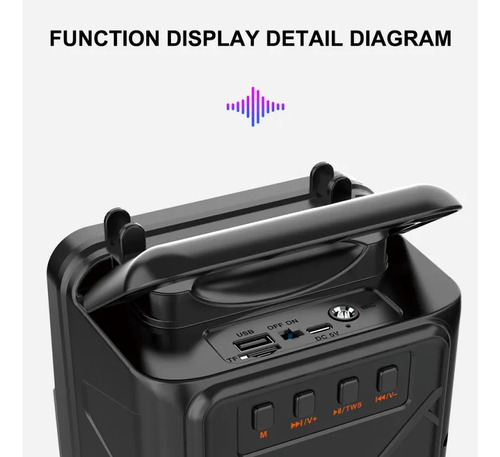 Parlante Sing-e Bluetooth Potente Recargable C/microfono