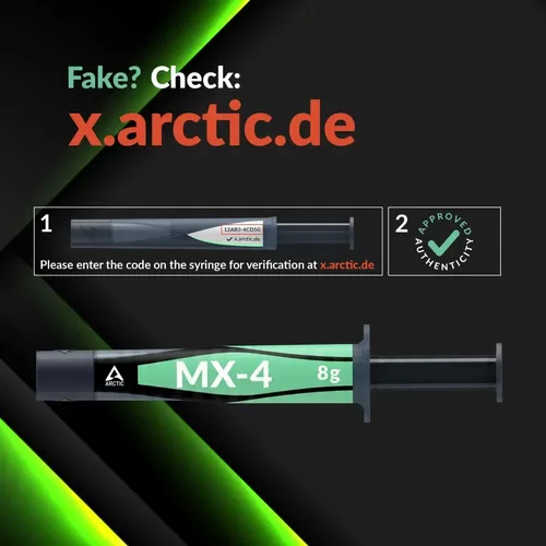 Pasta Térmica Arctic Mx-4 8g Con Espátula Alto Rendimiento