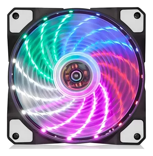 Turbina Cooler Rgb Netmak 12x12cm Nm-12rgb