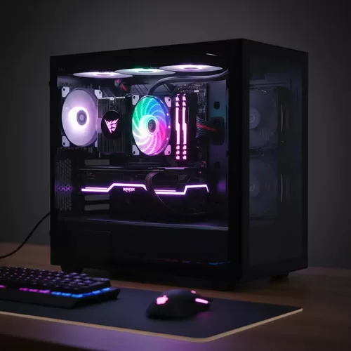 Turbina Cooler Rgb Netmak 12x12cm Nm-12rgb